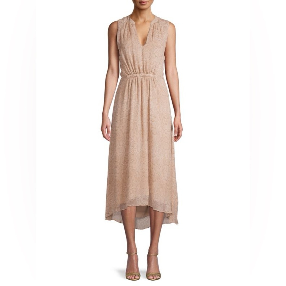 Joie Blush Lace High-Low Dress